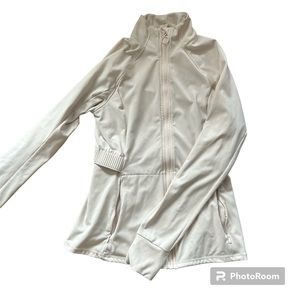 Fabletics light pink activewear jacket size XS